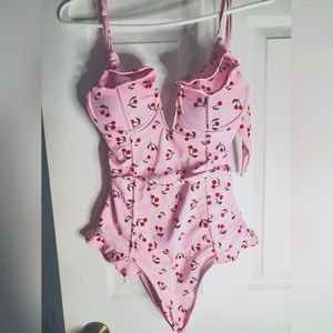Swimsuit one piece Cherry Print